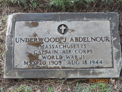 Capt Underwood J Abdelnour 