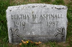 Bertha M. <I>Young</I> Aspinall 