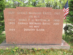 Mabel Florence Gertrude <I>Waterman</I> Bates 