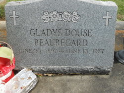Gladys <I>Douse</I> Beauregard 