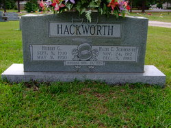 Hazel C. <I>Scrimshire</I> Hackworth 