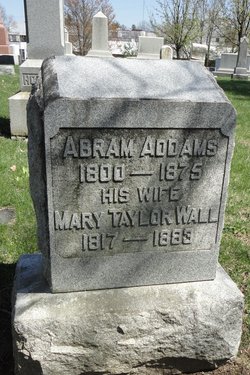 Mary Taylor <I>Wall</I> Addams 