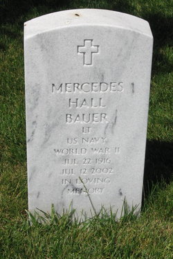 Mercedes <I>Hall</I> Bauer 