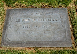 Le Roy Dean Hillman 