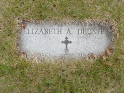 Elizabeth Anna “Elisa” <I>Erdmann</I> Deuster 