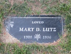 Mary Doretta <I>Faunce</I> Lutz 