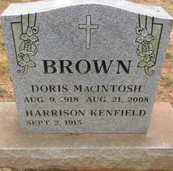 Doris <I>MacIntosh</I> Brown 