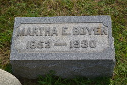 Martha E. <I>Coverdale</I> Boyer 
