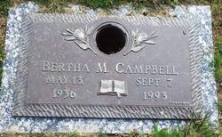 Bertha M Campbell 