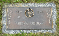 Florence Thelma <I>Holland</I> Gillham 