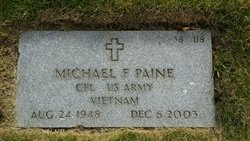 CPL Michael F Paine 