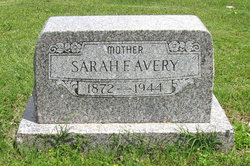 Sarah Florence <I>Green</I> Avery 