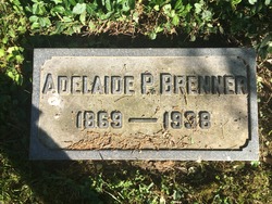 Adelaide P <I>Kirchheimer</I> Brenner 
