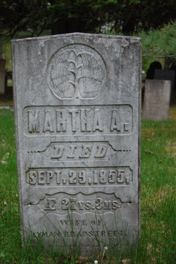 Martha A <I>Cole</I> Bradstreet 