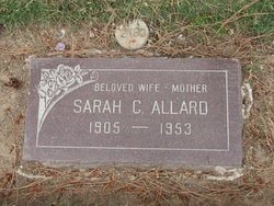 Sarah Clayton <I>Porter</I> Allard 