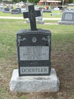 Anna Elizabeth <I>Sauer</I> Doerfler 