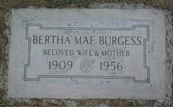Bertha Mae <I>Blasingame</I> Burgess 