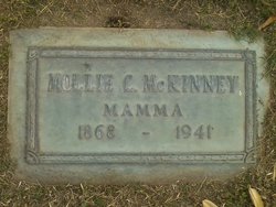 Mary Ann “Mollie” <I>Crooke</I> McKinney 