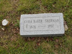 Cora Jane <I>Cogan</I> Baker Sherman 