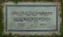 Byrde Constantina Emma <I>Soper</I> Wyatt 