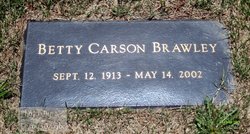Betty <I>Carson</I> Brawley 