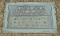 Martha M <I>Mueller</I> Brandt 