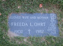 Freeda Lorrinda <I>Lane</I> Ohrt 