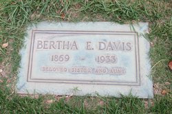 Bertha E Davis 