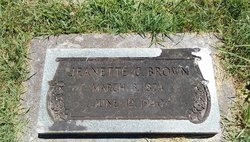 Jeanette Creasy <I>Covey</I> Brown 