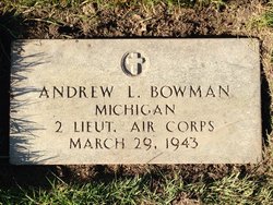 2LT Andrew Leroy Bowman 