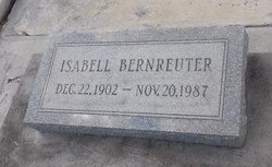 Isabell Ella Carter <I>Haskins</I> Bernreuter 
