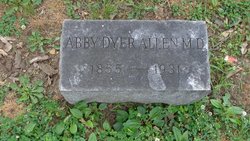 Dr. Abby Irene <I>Dyer</I> Allen 