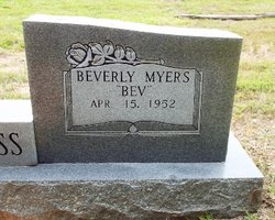 Beverly “Bev” <I>Myers</I> Holdiness 