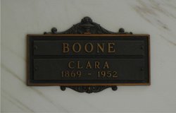 Clara Belle <I>Van Oredall</I> Boone 