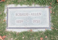 Rosalie <I>Bedford</I> Allen 