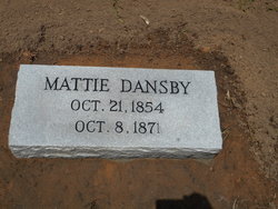 Martha “Mattie” Dansby 