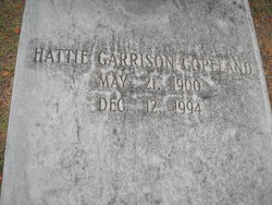 Hattie <I>Garrison</I> Copeland 