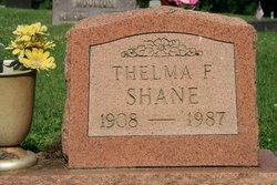 Thelma Frances <I>Forrester</I> Shane 