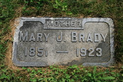 Mary Jane <I>Ray</I> Brady 