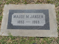 Maude May <I>Read</I> Jansen 