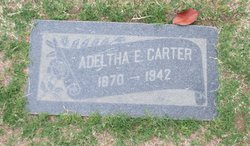 Adeltha Eugenia <I>Valentine</I> Carter 