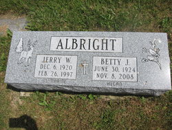 Betty Jane <I>Hegan</I> Albright 