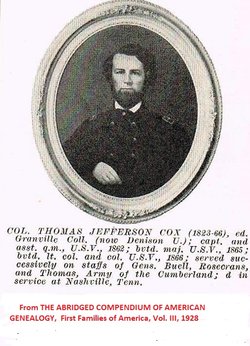 Col Thomas Jefferson Cox 
