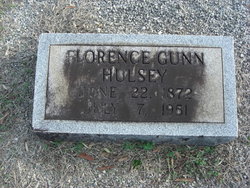 Ida Florence <I>Gunn</I> Hulsey 