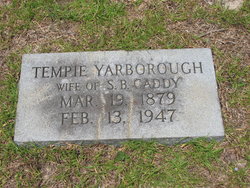 Temperance “Tempie” <I>Yarborough</I> Gaddy 