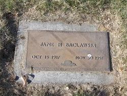 Jane Helene <I>Brown</I> Baclawski 