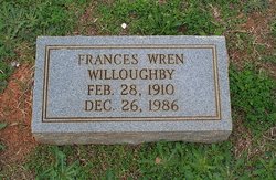 Frances <I>Wren</I> Willoughby 