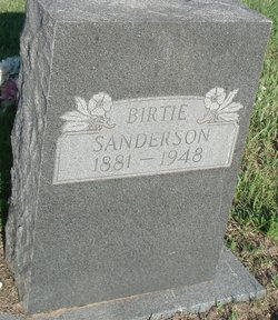 Birtie <I>Anderson</I> Sanderson 