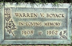 Warren Vance Boyack 