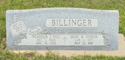 Wendelin John “Bill” Billinger 